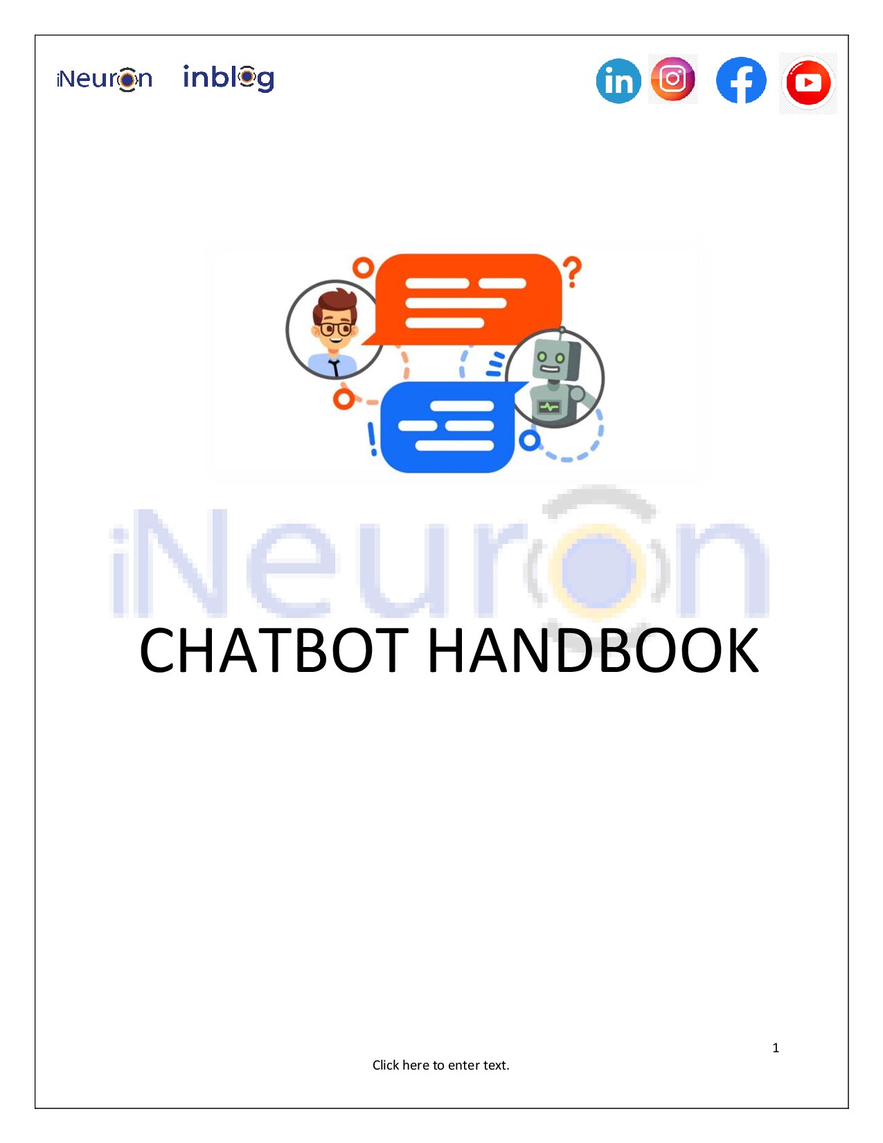 Chatbot handbook